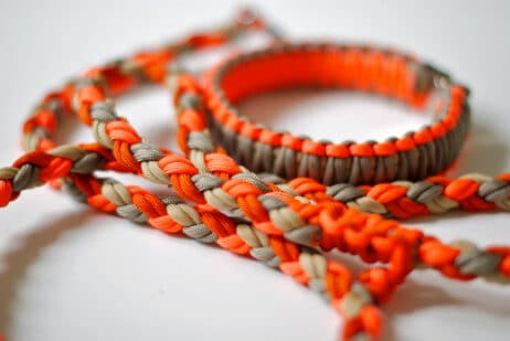Paracord halsband en lijn combinatie Diaz