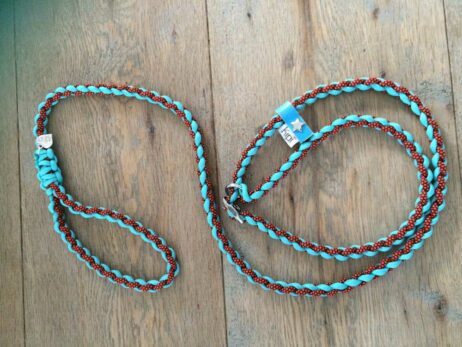 Paracord jachtlijn "Turkoise Diamonds"