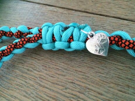 Paracord jachtlijn "Turkoise Diamonds" - Image 2