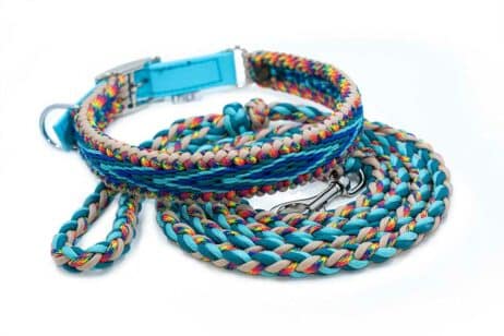 Hondenlijn en halsband "Aztec"