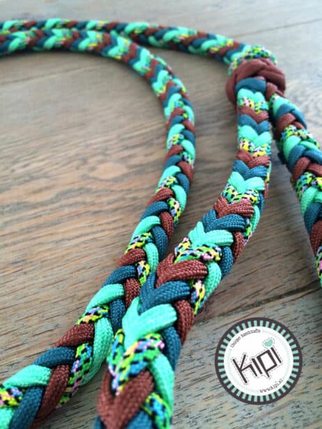 Hondenlijn en halsband "Rainforrest" - Image 4
