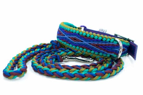Hondenlijn en halsband "Mo'o" - Image 4