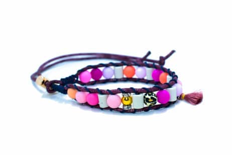 Tekenband Roze