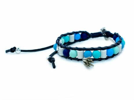 EM kralenband Blauw - Image 2