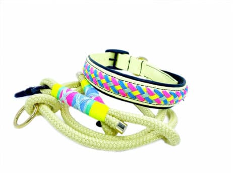 Hondenlijn en halsband "Ka La"