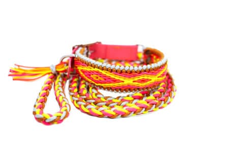 Handgemaakte halsband Hau'oli